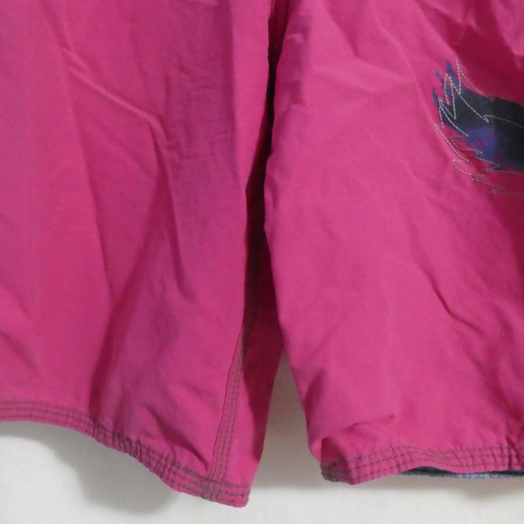 AMERICAN EAGLE | size 33 | Men's Board Shorts | Swim Trunks | Pink - Picture 7 of 16